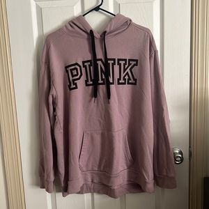 Pink PINK hooded sweatshirt